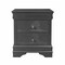 Global Furniture Usa Traditional Glam Croc Pompei Metallic Grey Mirror 1433 - alternate 4